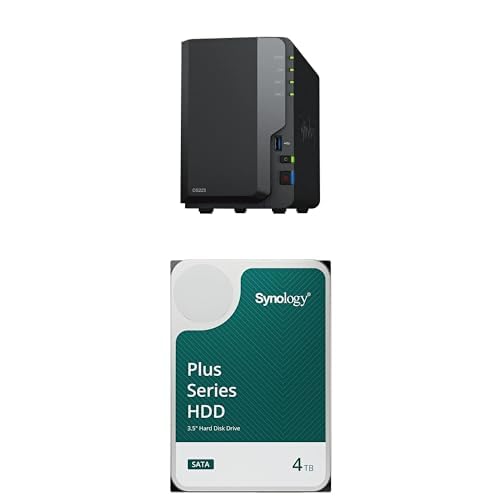 Amazon.com: Synology 2-Bay DiskStation DS223 Bundle with 2 x